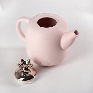 Набор чайный "Радость встречи", 5 предметов: чайник 500 мл, кружка 150 мл, подставка