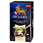 чай RICHARD &#039;ROYAL BERGAMOT &amp; VANILLA&#039; 25 пакетиков 1/12