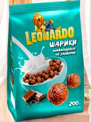 Готовый завтрак «Шоколадные шарики» Leonardo, 200 г