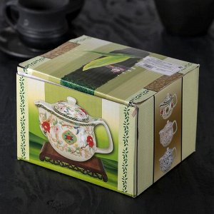 СИМА-ЛЕНД Чайник заварочный «Лотос», 350 мл, с металлическим ситом