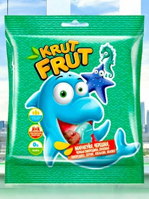 Мармелад жевательный «KrutFrut», в форме обитателей подводного мира, 70 г