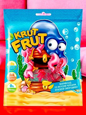 Мармелад жевательный «KrutFrut» в форме осьминожек, 100 г