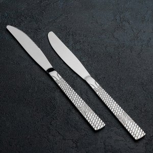 Набор ножей столовых «Лента», h=23,5 см, 6 шт