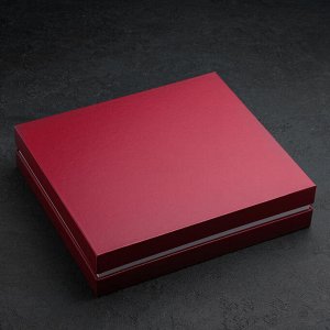 Набор столовых приборов «Уралочка», 24 предмета, толщина 2 мм, декоративная коробка