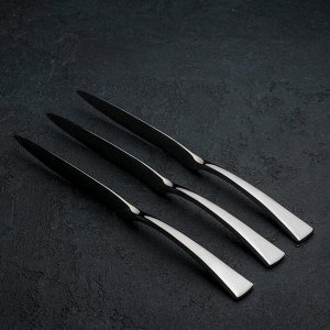 Набор ножей столовых «Стелс», h=25,5 см, 3 шт