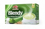 Пудровый чай матча латте т.м. Blendy (зеленый чай, сливки, сахар) 1 пачка/10 стиков