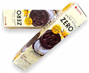 Печенье без сахара ZERO Cookies&Cream Sand Cookies (Лотте ЮКорея) 96г, 1/30