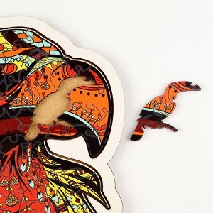 Пазл деревянный фигурный «Орёл», 116 элементов