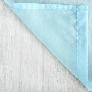 Ткань Вуаль однотонная 48 голубой           (ш.300см)