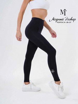 Женские лосины для спорта и фитнеса на широкой резинке