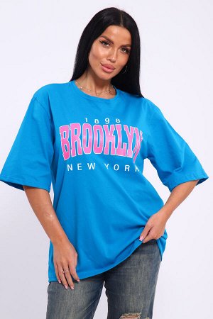 Футболка с надписью Brooklyn, плотность 190гр., Арт. 803