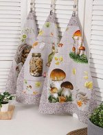 Комплект полотенец 48*60 см, 3 шт., рогожка (Лукошко)