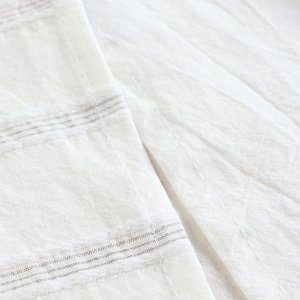 Постельное бельё SL Home Cotton lace 2 сп 180*220см, 240*225 см, 50*70-2шт, цв.молочный, 100% хлопок