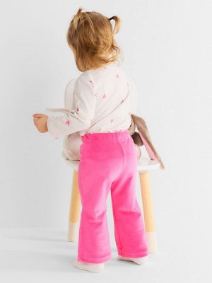 Брюки Крошка Я Plushy, -98 см, фуксия