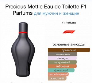Мужские духи Precious Mettle Formula 1 75 мл. Оригинал