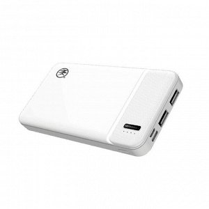 Портативный аккумулятор компактный Power Bank Mark U300 2.4A, 10000 мАч индикатор наполнения