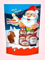 Конфеты Ferrero Christmas Kinder Mini Friends Milch Beut Мини-Санта 122 гри поставить  в резерв без оплаты
