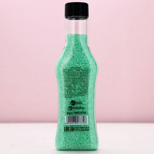 Соль для ванны «Кайфани!», 320 г, аромат зелёного яблока, ЧИСТОЕ СЧАСТЬЕ