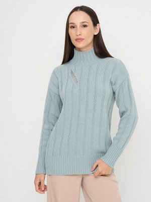 Джемпер женский 7242-40341   4301005 тополь серебристый
