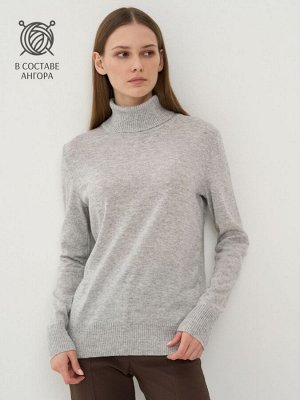 Свитер женский 9242-94161   092 св.серый меланж