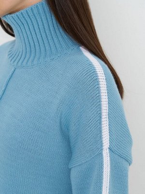 Джемпер женский 9242-94113   221618/501 берег реки/белый