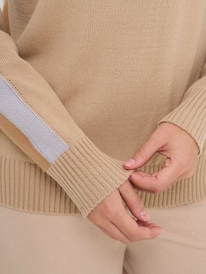 Джемпер женский 9242-94088   5200785/5300521/6100199 латте/ристретто/туман