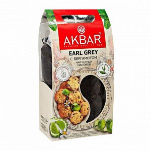 Чай Акбар"Корзинка" черн.байховый с бергамотом 500гр
