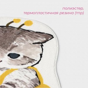 Коврик для дома Доляна «Крошка Киса», 40*60 см