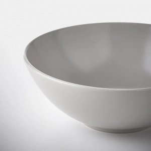 FÄRGKLAR, Сервиз из 10 предметов, матовый светло-серый