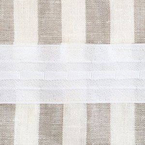 Комплект штор для кухни SL HOME "Strict line" 140х180 см-2 шт, подхваты 2 шт, лен 100%