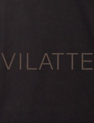 Vilatte Сумка-шоппер из 100% хлопка с принтом