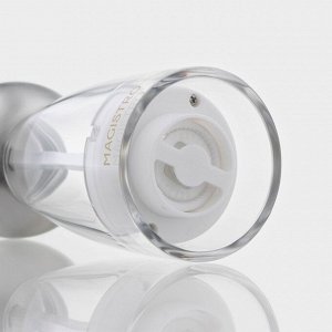 Мельница для специй Magistro Chrono, 17 см, металлик