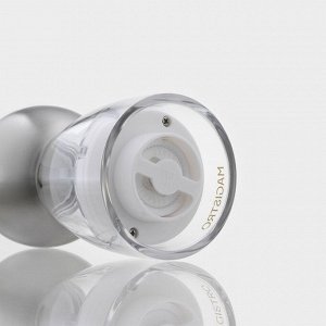Мельница для специй Magistro Chrono, 13.5 см, металлик