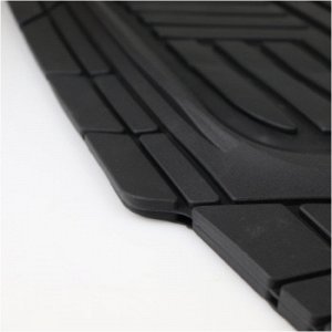 Коврики а/м CARFORT &quot;Rovers 15&quot; резина, ванночка, к-т 4шт. Black