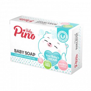 Baby Pino Детское туалетное мыло для нормальной кожи 0+, 100 г