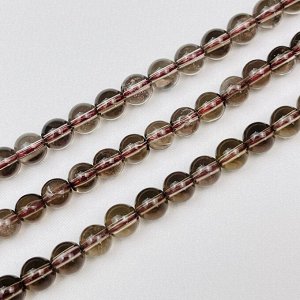 Бусины для украшений из Раухтопаза (65 бусин)