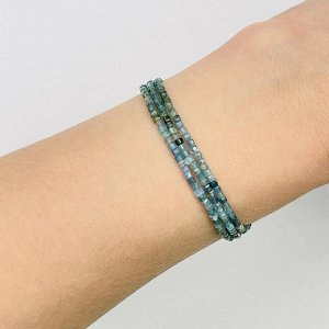 Бусины для украшений из голубого Турмалина