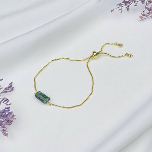 Браслет регулируемый с камнем Серафинит