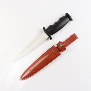 Нож тренировочный, с ножнами, резиновый, 24 см