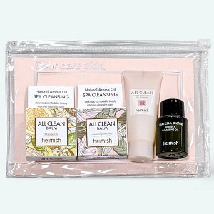 Тревел-набор миниатюр очищающих и уходовых средств для лица Heimish All Clean Mini Kit