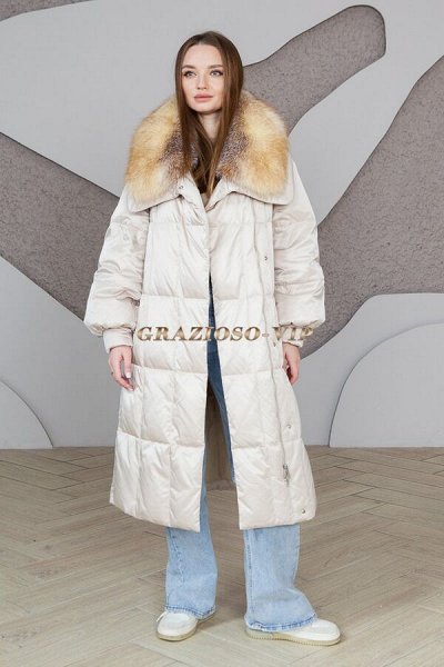 Grazioso. Модный пуховик OVERSIZE НОВИНКА
