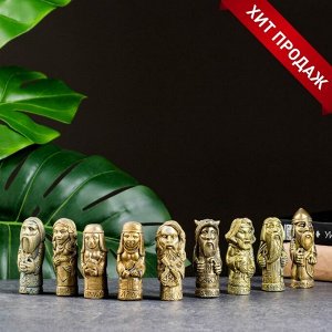Уценка!!!Набор фигур "Боги" гипс, 16Х11Х16см, 9 штук