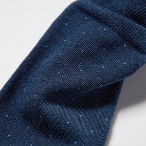 UNIQLO - высокие мужские носки в точку - 68 BLUE