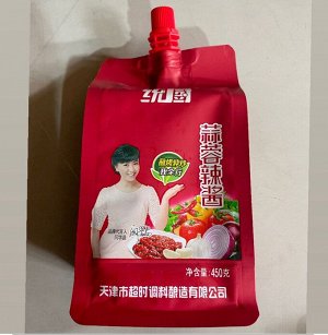 Пикантный чесночно-томатный соус (Tongchu чили с чесноком) 450 гр. Китай
