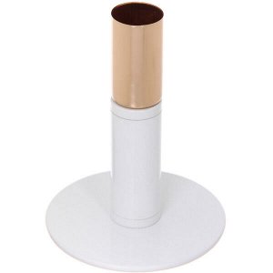 Подсвечник "GLOSS" 8*10 см, Белый/золото