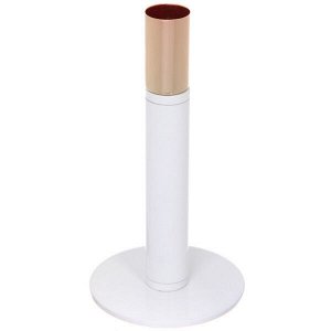 Подсвечник "GLOSS" 8*15 см, Белый/золото