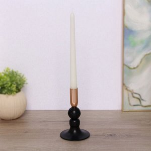 Подсвечник "FARY TALE" 9*16 см, Черный/золото