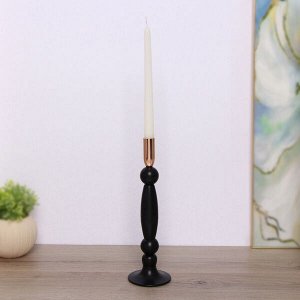 Подсвечник "FARY TALE" 9*32 см, Черный/золото