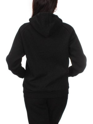 NOB39 BLACK Костюм спортивный утепленный женский (хлопок 90%, полиэстер 10%)