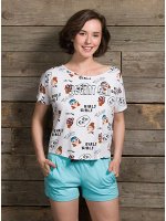Домашняя пижама &quot;Индефини&quot; (Арт.533000-TBD9072)